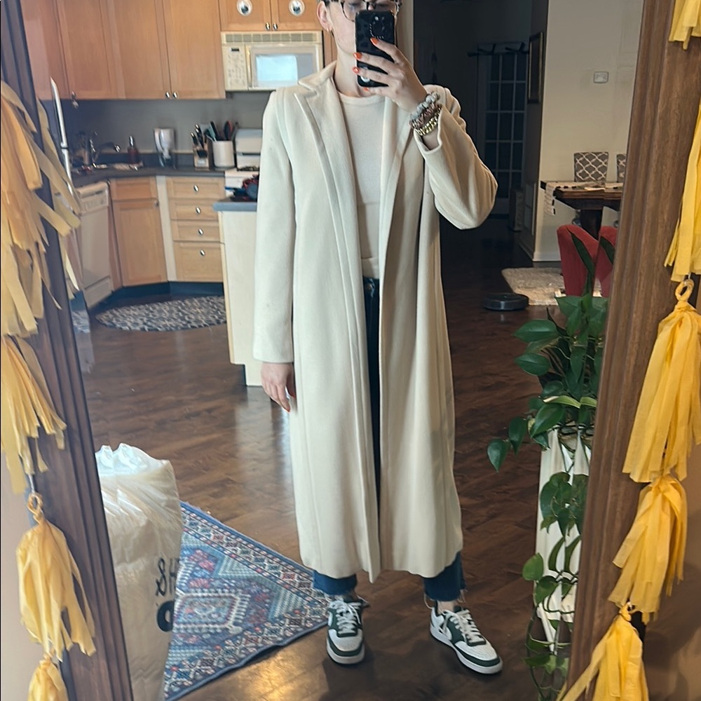 Regency Pure Cashmere Cream Women's Coat